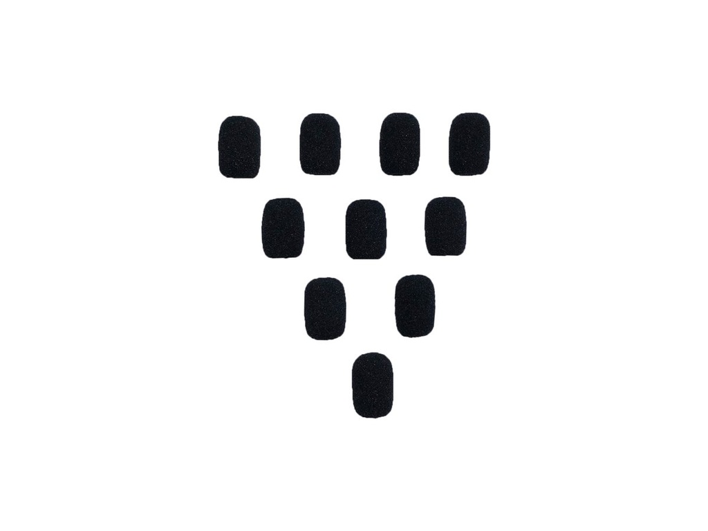 Jabra BlueParrott - Windschutz für Headset (Packung mit 10)