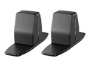 Neomounts NS-CLMPSTANDBLACK Klemmensatz für Schreibtisch (2 Stk) - max 8 kg - Schwarz - Aluminium - 8 kg - Tisch/Bank - 0 - 62 mm - 0 - 40 mm