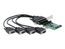Delock PCI Express Card to 4 x Serial RS-232