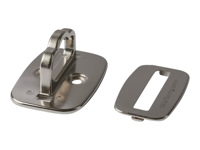 StarTech.com LTANCHORL Notebook-Sicherheits-Kabelverankerung (Stahl, groß, Tisch-Verankerung für Laptop-Kabelschloss)