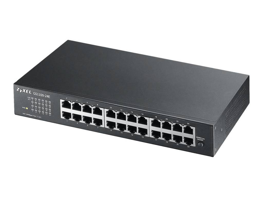 ZyXEL GS-1100-24E - Switch - unmanaged - 24 x