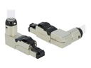 Delock Netzwerkanschluss - RJ-45 (M) gewinkelt