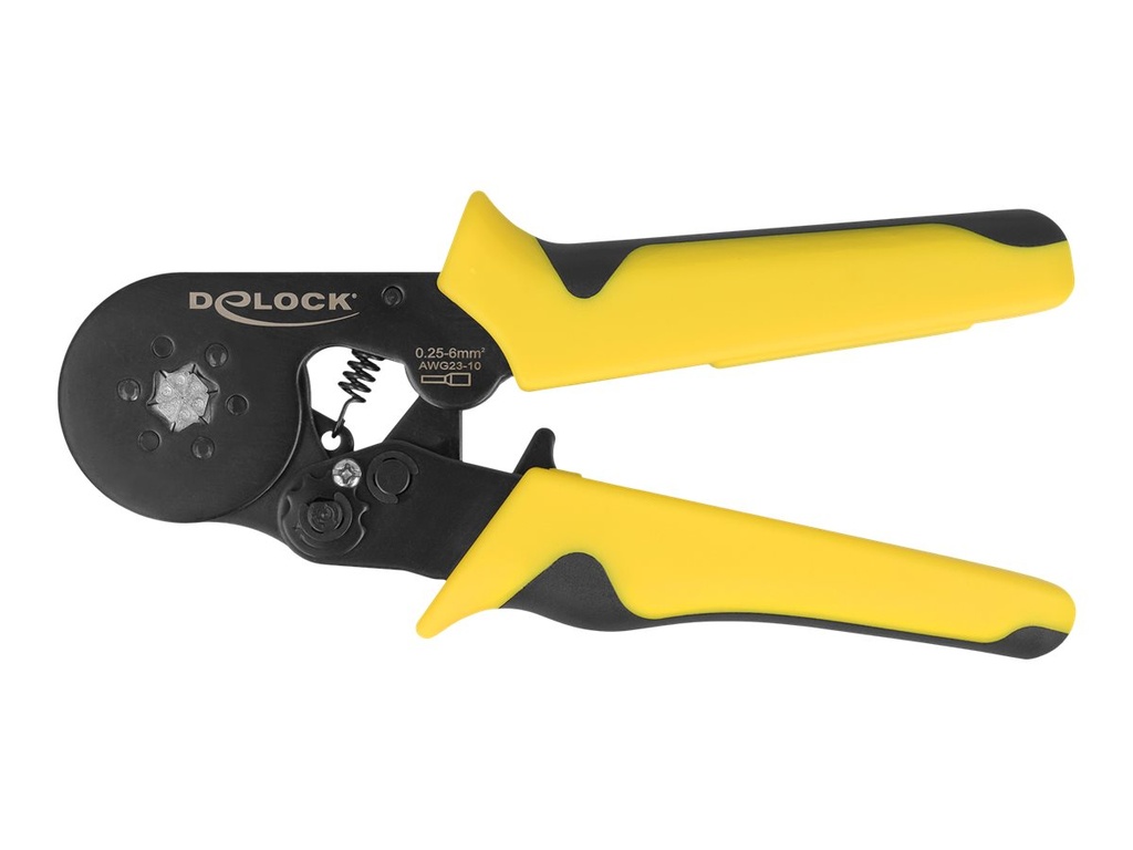 Delock Crimpwerkzeug - Schwarz, Gelb