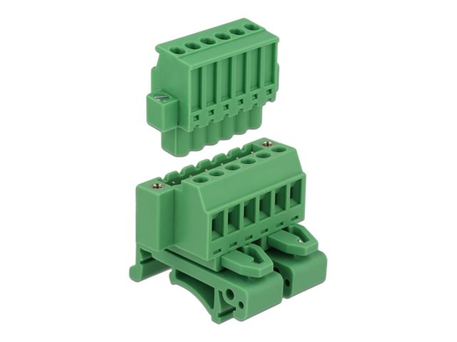Delock Netzanschlussadapter-Kit - grün