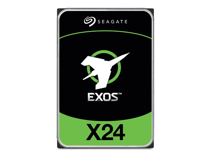 Seagate Exos X24 ST24000NM005H - Festplatte - Enterprise - verschlüsselt - 24 TB - intern - 3.5" (8.9 cm)