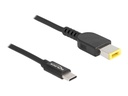 Delock Stromkabel - USB-C (M) zu GS-Antriebshebezug 11 x 4,5 mm (M)