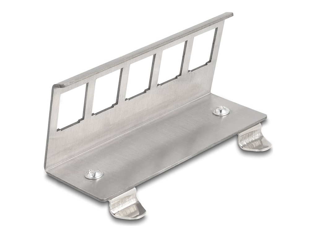 Delock Modularer Einsatz für DIN-Schiene-Halterung