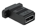 Delock Easy 45 - Einrastmodul - DP - Schwarz