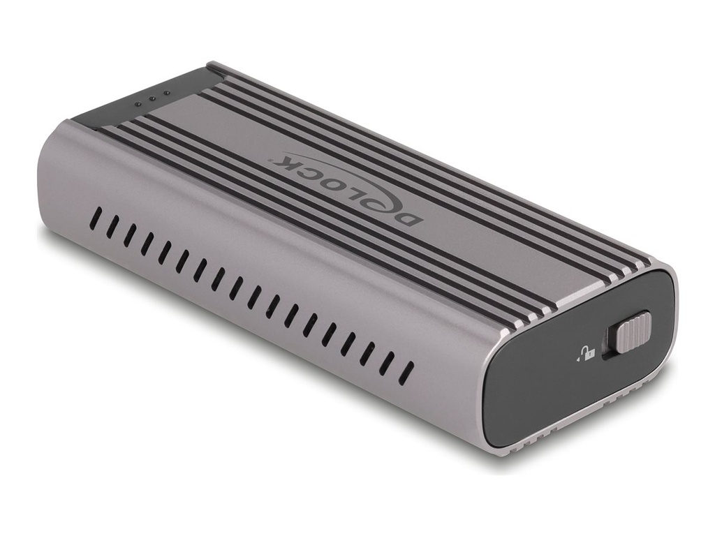 Delock Speichergehäuse - M.2 - M.2 NVMe Card / PCIe (NVMe)