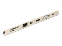 Delock Dust Cover for mini Displayport - Schutzumschlag - Schwarz (Packung mit 10)