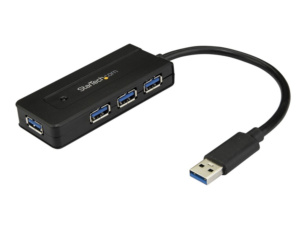 StarTech.com USB 3.0 Hub 4 Port - mit Ladeanschluss