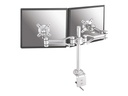 Neomounts FPMA-D1030D - Befestigungskit - Voll beweglich - für 2 LCD-Displays - Silber - Bildschirmgröße: 25.4-61 cm (10"-24")