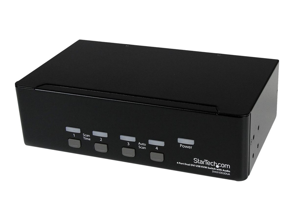 StarTech.com 4 Port Dual DVI USB KVM Switch/