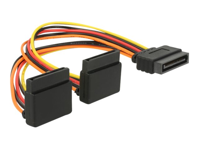 Delock Netzteil - SATA-Stromstecker (S) eingerastet zu SATA-Stromstecker (R)