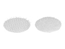 Delock Klettverschluss - rund - 2 cm Durchmesser - weiß (Packung mit 32)