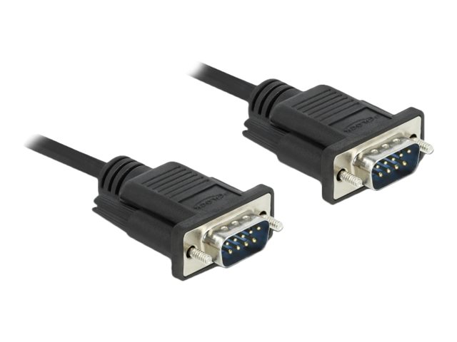 Delock Kabel seriell - DB-9 (M) zu DB-9 (M)