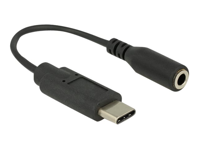 Delock Audio-Adapter - USB-C (M) zu mini-phone stereo 3.5 mm (W)