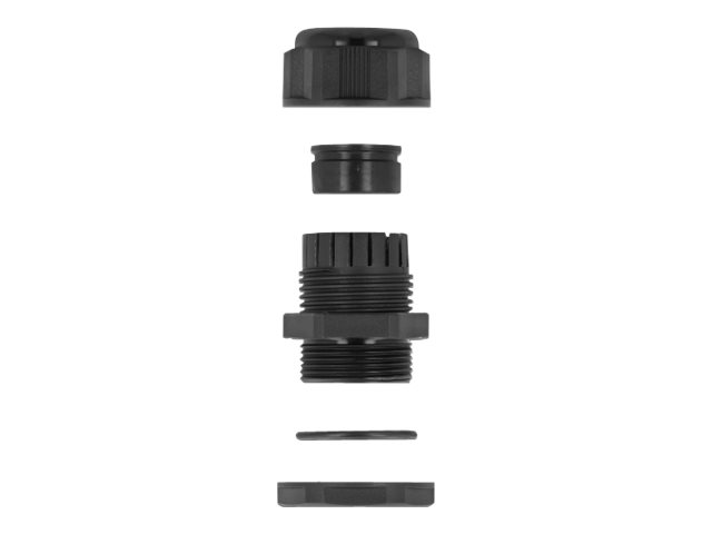 Delock Kabelverschraubung - Schwarz (Packung