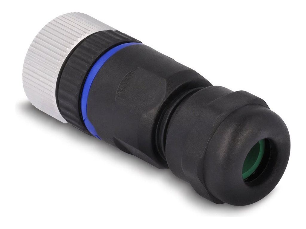 Delock Adapter für Power Connector - M12 (4-polig)
