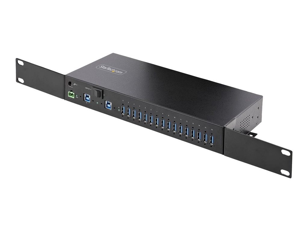 StarTech.com 16-Port USB 3.0 Hub, 120W, USB Verteiler