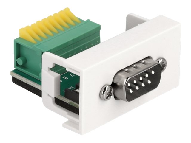 Delock Easy 45 - Einrastmodul - 9-poliger D-Sub (Stecker)