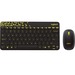 Logitech MK240 Nano Wireless Keyboard and Mouse Combo - Volle Größe (100%) - Kabellos - RF Wireless - Schwarz - Maus enthalten