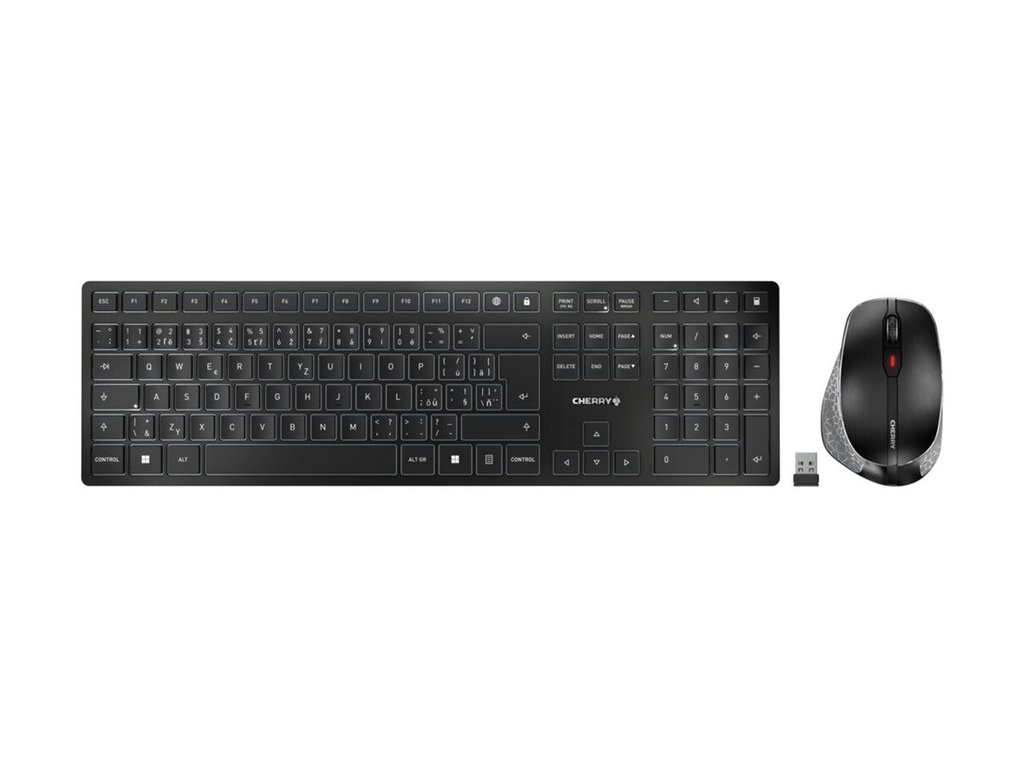 Cherry DW 9500 SLIM - Tastatur-und-Maus-Set
