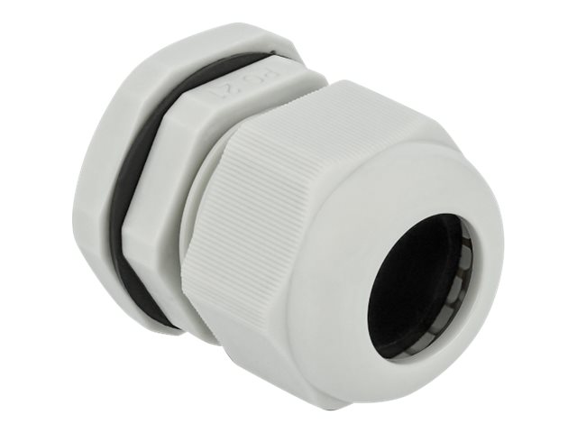 Delock PG21 - Kabelverschraubung - Grau (Packung mit 10)