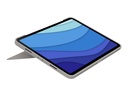 Logitech Combo Touch - Tastatur und Foliohülle - mit Trackpad - hintergrundbeleuchtet - Apple Smart connector - AZERTY - Französisch - Sand - für Apple 11-inch iPad Pro (1. Generation, 2. Generation, 3. Generation)