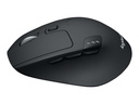 Logitech M720 Triathlon - Maus - Für Rechtshänder - optisch - 7 Tasten - kabellos - Bluetooth, 2.4 GHz - kabelloser Empfänger (USB)