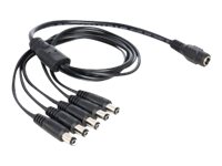 Delock Netz-Splitter - Gleichstromstecker 5,5 x 2,1 mm (M)