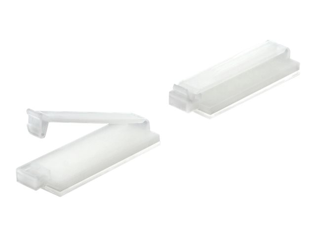 Delock Kabelhalter - Natural (Packung mit 10)