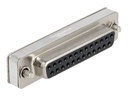 Delock Loopback-Anschluss - DB-25 (W) schraubbar