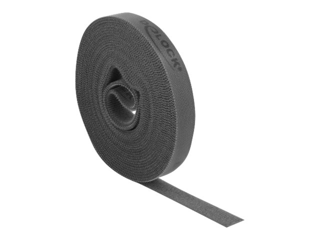 Delock Kabelbinderrolle - 5 m - Grau