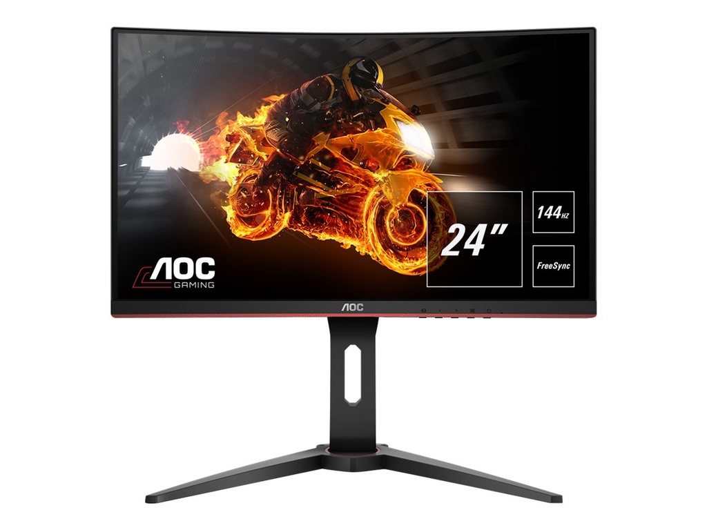 AOC Gaming C24G1 - G1 Series - LED-Monitor - Gaming - gebogen - 60.4 cm (23.6")