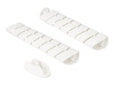 Delock Kabelkanal - für Tisch - 74 cm - weiß