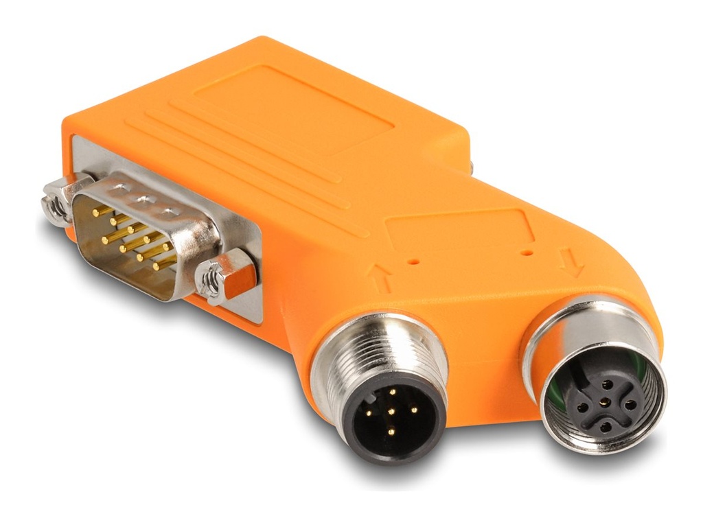 Delock Serieller Splitter - DB-9 schraubbar