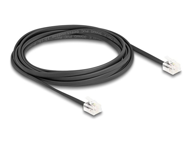 Delock Telefonkabel - RJ-11 (M) zu RJ-11 (M)