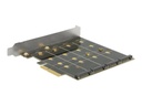 Delock Speichercontroller (RAID) - 4 Sender/Kanal