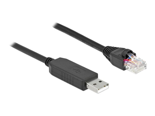 Delock Serieller Adapter - USB (M) zu RJ-45 (M)