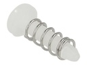 Delock Kühlkörper-Einrastnieten - weiß (Packung mit 10)