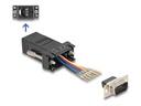 Delock Assembly Kit - Serieller Adapter - DB-9 (M)