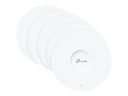 TP-LINK Omada EAP613 V1 - Accesspoint - Wi-Fi 6 - 2.4 GHz, 5 GHz - Cloud-verwaltet - Wand- / Deckenmontage (Packung mit 5)