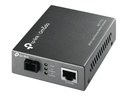TP-LINK MC111CS - Medienkonverter - 100Mb LAN - 10Base-T, 100Base-FX, 100Base-TX - RJ-45 / SC Single-Modus - bis zu 20 km - 1550 (TX)