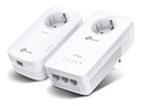 TP-LINK TL-WPA1300P KIT V4 - Wi-Fi Kit - Powerline Adapterkit 3-Port-Switch - 1GbE, IEEE 1901, HomePlug AV (HPAV)