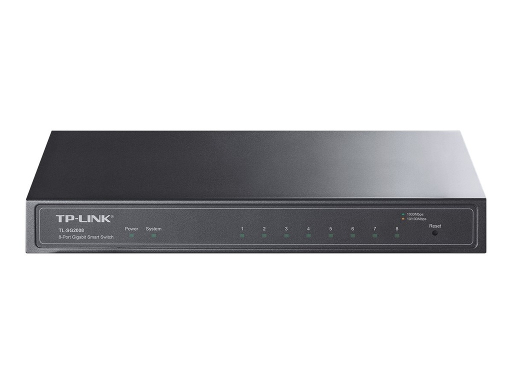 TP-LINK TL-SG2008 V4 - Switch - managed - 8 x