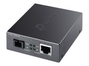 TP-LINK TL-FC111PB-20 V2 - Medienkonverter - 100Mb LAN - 10Base-T, 100Base-TX, WDM - SC Single-Modus / RJ-45 - bis zu 20 km - 1550 (RX)
