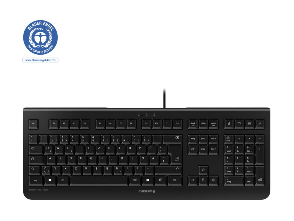 Cherry KC 1000 - Tastatur - USB - Ungarisch