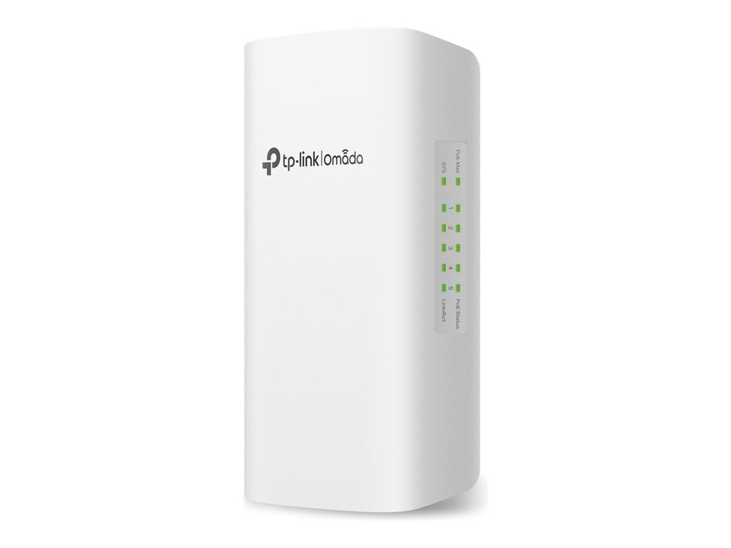 TP-LINK Omada SG2005P-PD - Managed - L2/L2+ - 10G Ethernet (100/1000/10000) - Power over Ethernet (PoE) - Desktop