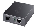 TP-LINK Gigabit-WDM-Media-Konverter - 1000 Mbit/s - IEEE 802.3ab - IEEE 802.3i - IEEE 802.3u - IEEE 802.3z - Gigabit Ethernet - 10,100,1000 Mbit/s - 1000 Mbit/s - Voll - Halb